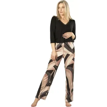 Pánské pyžamo Dámské pyžamo Delfina - NIPPLEX šedá S