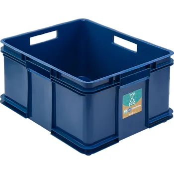 Úložný box Krabička v odstínech modré