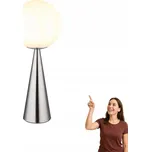 Stolní lampa Globo Lighting PINPAL stříbrná 40 W