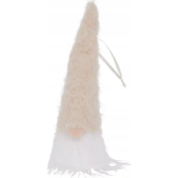 Vánoční dekorace Vánoční Závěsná Dekorace , béžový, 20 cm, vánoční dekorace, DÁREK