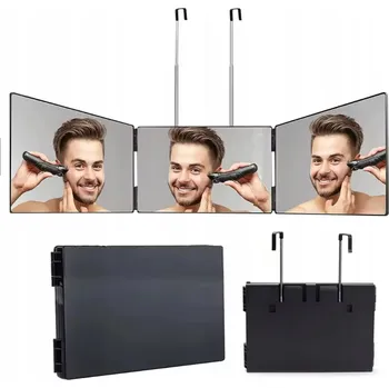 Zrcadlo ZRCADLO NA STŘIHÁNÍ KADEŘNICTVÍ S 3SMERNÝM SKLADEM, ZRCADLO O 360 STUPNÍCH