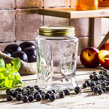 Zavařovací sklenice Skleněná zavařovací sklenice SARINA twist 0,85 l