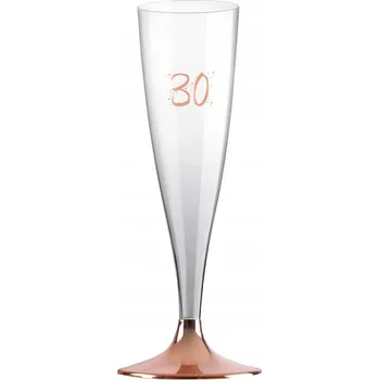 Sklenice Průhledné Skleničky na šampaňské 30 kusů 6 ks