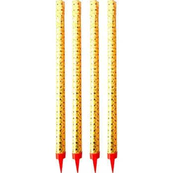 Dortová svíčka Dortová fontána ohňostroj 25cm Svíčka 120s 4ks,