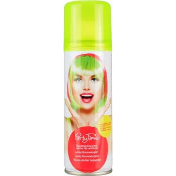 Stylingový přípravek Neonový sprej na vlasy žlutý