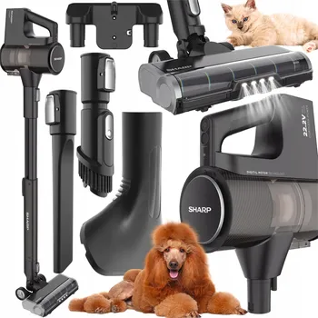 Vysavač Tyčový vysavač Sharp SA-VP5521BS černý