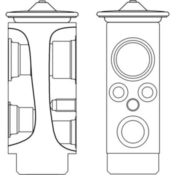 Ventil klimatizace Expanzní ventil klimatizace MAHLE ORIGINAL AVE 8 000S