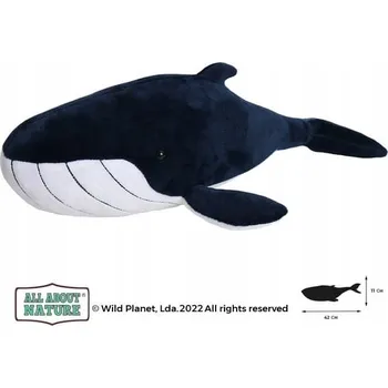 plyšák Plyšák Ručně šitý Plyšová Hračka Ploutev All About Nature 39 x 12 cm