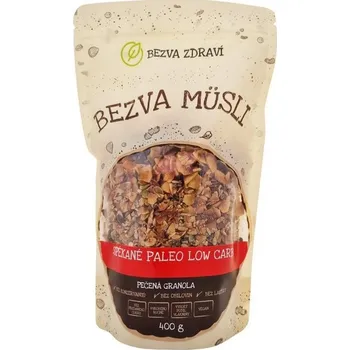 1 Spékané müsli PALEO LOW CARB GRANOLA 400g Bezva zdraví