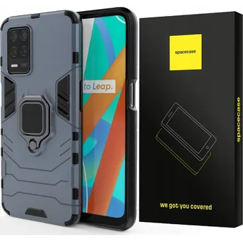 Pouzdro na mobilní telefon Zadní Kryt Spacecase pro Realme 8 5G modrý