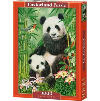 Puzzle Castorland C-104987-2 Puzzle s motivem Panda - Oběd, 1000 dílků