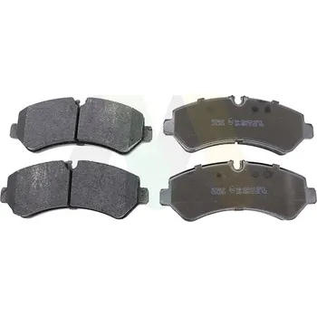 Brzdová destička Sada brzdových destiček, vždy 4 kusy v sadě MOTAQUIP LVXL2059