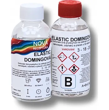 Vrták ELASTIC Domingová pryskyřice 3-18-200 UV++ Balení A+B: 0,5 kg
