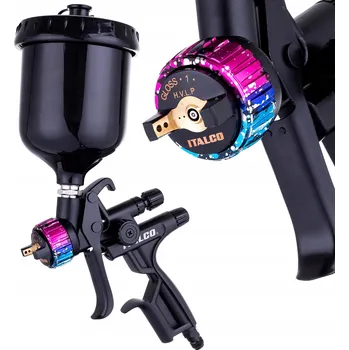 Stříkací pistole Stříkací pistole ITALCO GLOSS M1 HVLP tryska 1.6mm Nádobka 600ml PRO