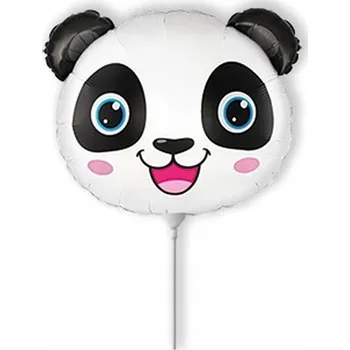 Balónek Fóliový balónek Medvídek PANDA Zoo Narozeninová oslava 35 cm