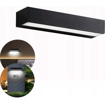 Venkovní osvětlení VENKOVNÍ LED ZÁVĚSNÉ SVÍTIDLO ČERNÉ VODĚODOLNÉ 18W IP65