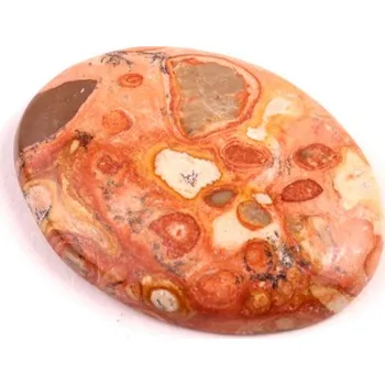 Přírodní kámen Kabošon Leopardit č.6918 (30x22x5mm)