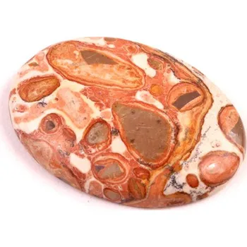 Přírodní kámen Kabošon Leopardit č.6917 (32x23x5mm)