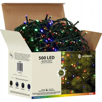 Vánoční dekorace Vánoční osvětlení na stromeček Springos 301 - 500 světýlek