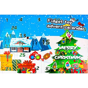 Vánoční dekorace Adventní kalendář s vánočními dárky