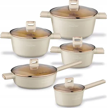 Sada nádobí Sada hrnců Starke Pro Starlet Beige