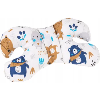 Polštář Ochranný límec na krk motýlek Camicco Animals, vícebarevný