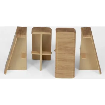 dřevěná podlaha Floornite Spojky Rivendell/dub přírodní/dub Angara/dub Valley přírodní, 4 ks