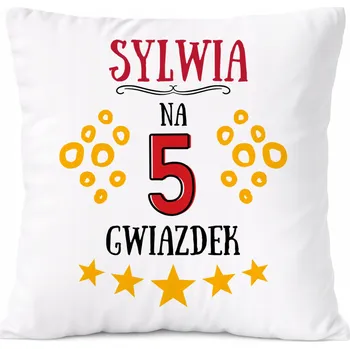 Polštář Dárek Polštář pro Lucynu, dceru dítěte s potiskem