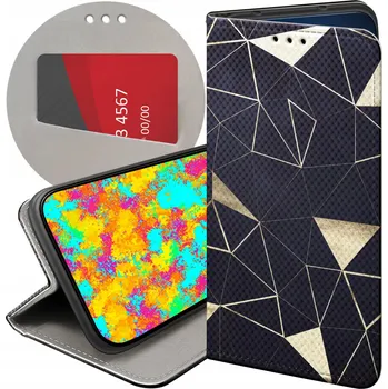 Pouzdro na mobilní telefon Flipové pouzdro Hello Case pro Samsung Galaxy A35 5G zlaté