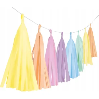 Amscan 9904613 vícebarevná girlanda 304 cm