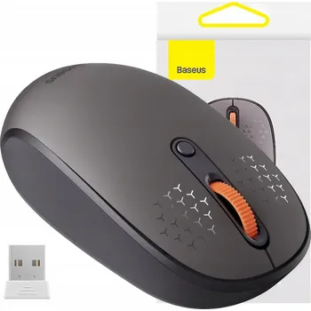 Myš BEZDRÁTOVÁ MYŠ BASEUS F01A - Tiché Klikání, Nastavitelné DPI, 2.4 GHz