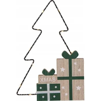 Obraz LED dekorace na stromeček JOLLY 27,50 cm na baterie