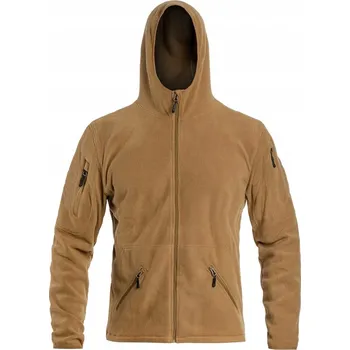 Pánská mikina Fleecová Mikina Mikina fleecová s kapucí MFH Tactical Coyote 3XL