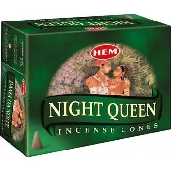 Vonný olej Vonné kužely Noční Královna HEM 10 Ks