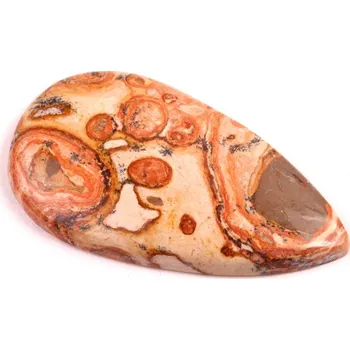 Přírodní kámen Kabošon Leopardit č.6911 (44x25x5mm)