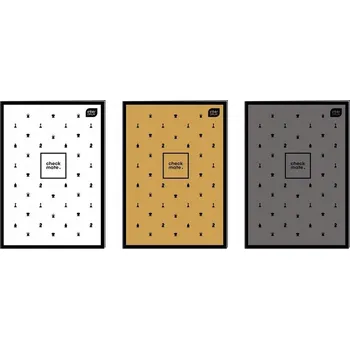 Sada dětských sešitů A4, školní sešity velké, bloky A4 Interdruk, 1 ks