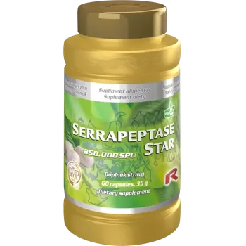 Přírodní produkt Starlife Serrapeptase Star 60 cps.