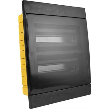 Rozvaděč Rozvodnice pod omítku, 24 modulů, IP40, černá 970.24.N Marlanvil 1107