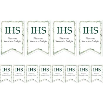 Banner vlajky k prvnímu svatému přijímání girlanda I Svaté Přijímání 5 m