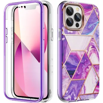 Pouzdro na mobilní telefon Zadní Kryt Spacecase pro Apple iPhone 13 Pro Max fialový