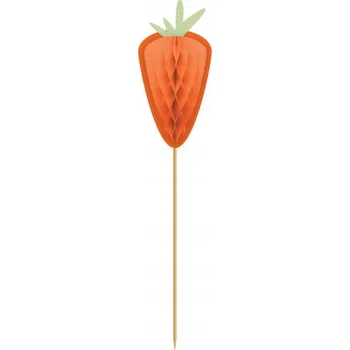 Obraz Zápichy do dortu muffiny Mrkev 17 cm 10 ks