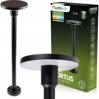 Venkovní osvětlení Venkovní Zahradní Stojací Lampa LED SLOUPEK 80cm IP65 12W CCT 1140lm Sloup