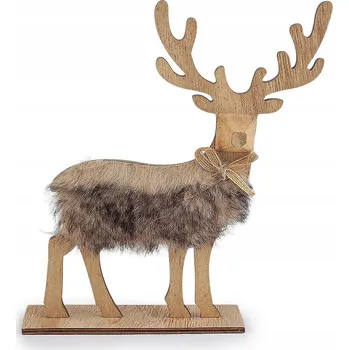 Obraz Dřevěný jelen, výška 21,5 cm