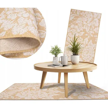 Koberec Moderní koberec s plochou vazbou Lineo 60x100 MÓDNÍ koberec provázkový #2616