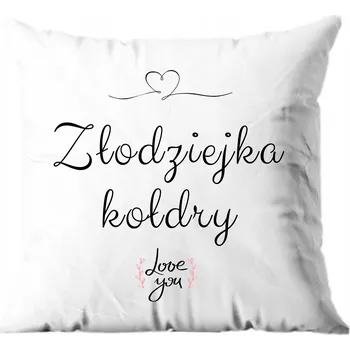 Povlak na dekorativní polštářek Povlak na polštář Zlodějka peřiny Valentýn 38 Cm