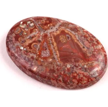 Přírodní kámen Kabošon Jaspis Leopard Skin č.6932 (34x23x6mm)