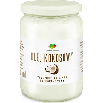 Rostlinný olej Kokosový olej nerafinovaný Słodkie Zdrowie 500 ml
