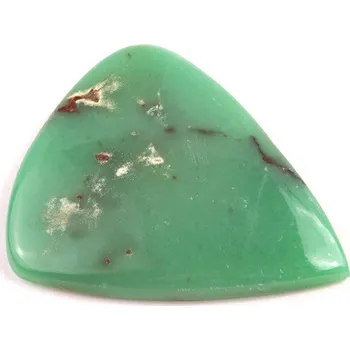 Přírodní kámen Kabošon Chrysopras č.5518 (41x38x7mm)