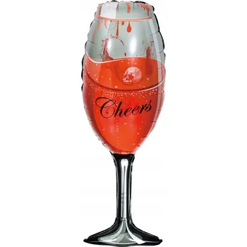 Balónek Fóliový balónek Cheers Halloween 98x38 cm