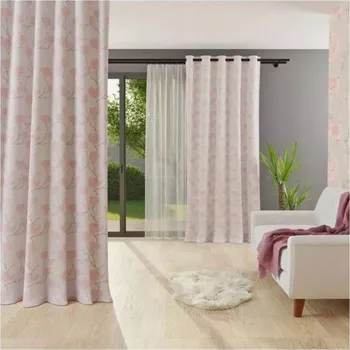 Obraz Závěs Magnolie oka odstíny růžové 180x250 S0203